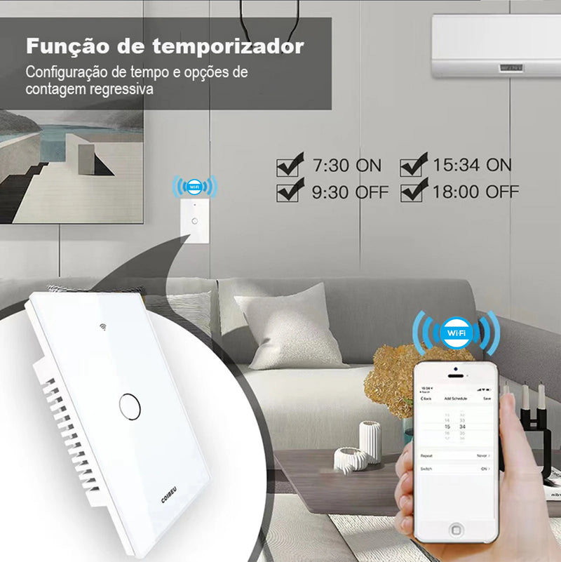 alexa, painéis de parede, tomada inteligente wifi, interruptor inteligente, tuya, plug, tomada usb, extensão de tomada, do brasil